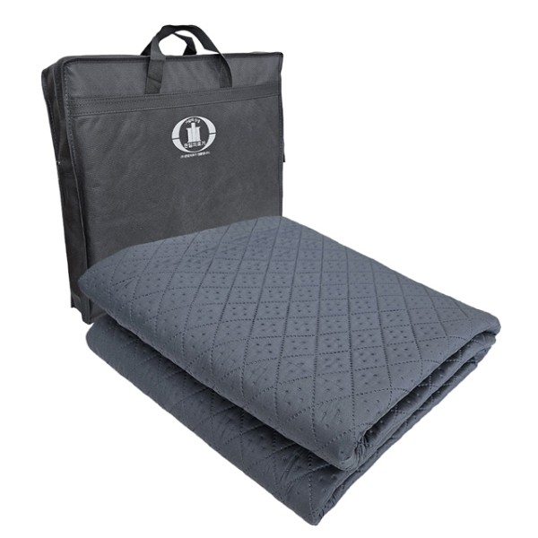 한일의료기 EMF 탄소매트 탄소전기요 전기장판 싱글 모던네이비