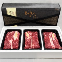 국내산 소고기 등심 선물세트 1등급 육우 냉장육 1.2kg