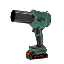 롬멜프랑코 18V 무선 충전 전동 송풍기 세차 에어건 낙엽 청소