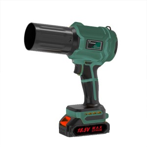 롬멜프랑코 18V 무선 충전 전동 송풍기 세차 에어건 낙엽 청소