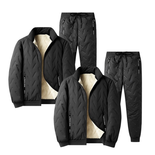 1+1 방한 한파용 융털 패딩 자켓 바지 상하의세트 (2세트)