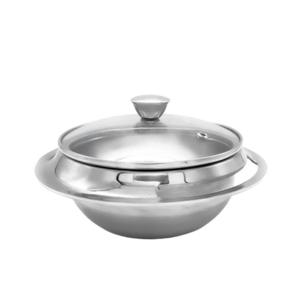 카라신 IH 인덕션 통3중 스텐 가마솥 14cm