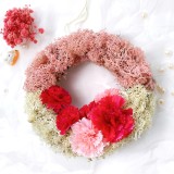 스칸디아모스 카네이션 리스 만들기 DIY키트 체험 어버이날 가정의달