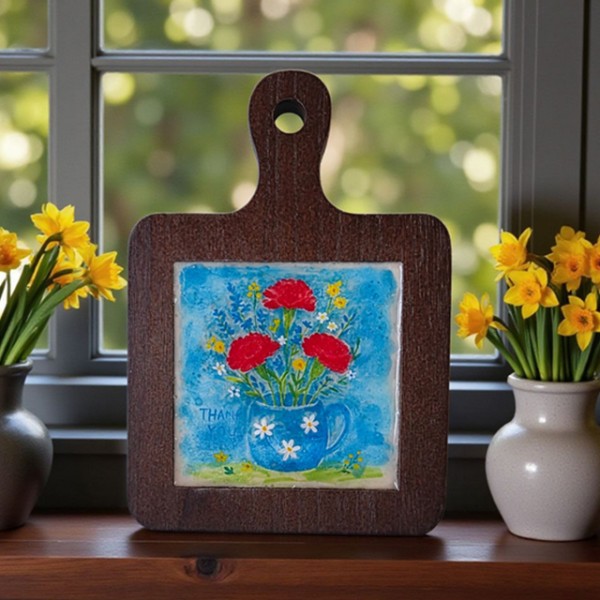 감성 석고 우드 티코스터 냄비받침 만들기 DIY키트 체험