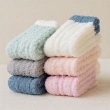 고탄성 장목 롱 수면양말 겨울양말