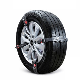 더쎈 차량용 우레탄 타이형 타이어 스노우 체인 1P