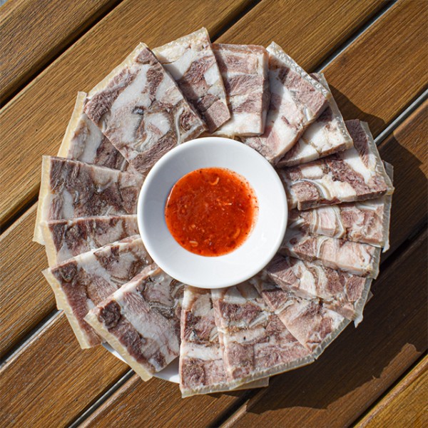 금수명가 옛날진편육 슬라이스편육 돼지머리 500g x 1팩