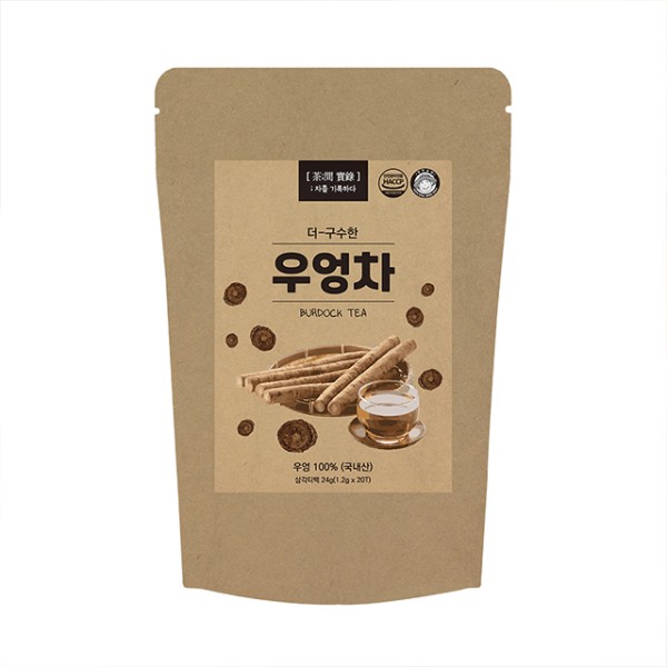착한농부 국내산 볶은 우엉차 티백 20개입