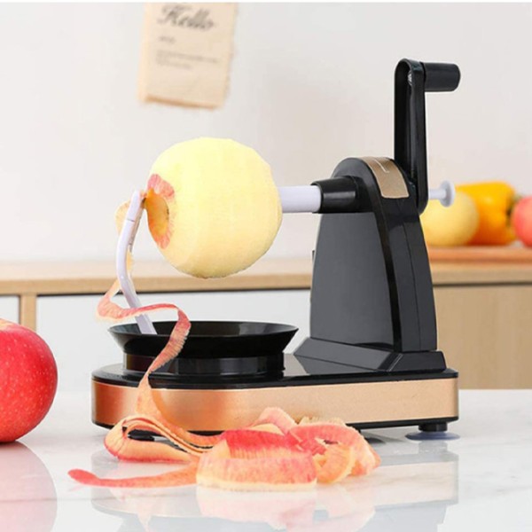 과일 깎는 기계 감 사과 커터기 반자동 과일깎기