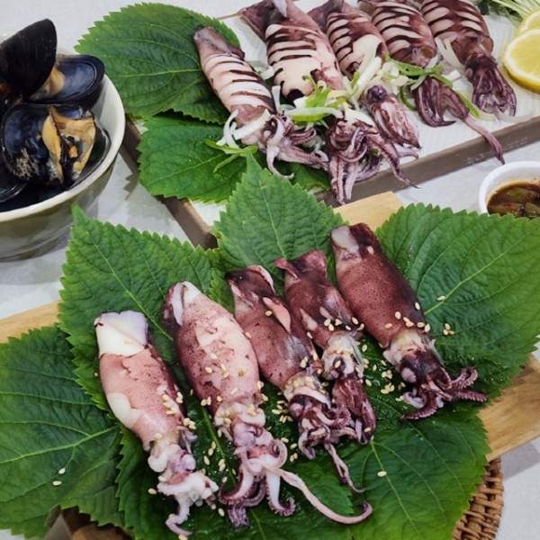 한입 한치 통찜용 500g