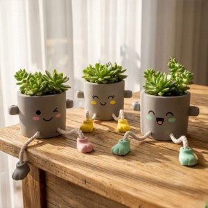 반려식물 다육이 컬러링 화분 만들기 DIY 키트 체험