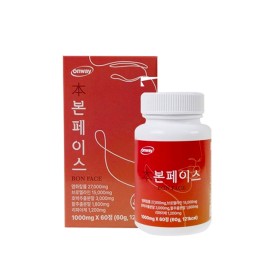 본페이스 브로멜라인 칼륨 파인애플 효소 1,000mg x 60정