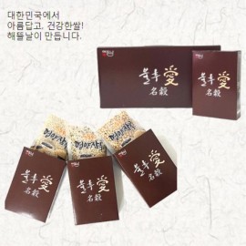 [해뜰날] 불후애명곡 3종 잡곡선물세트 A-3호(현미,찰흑미,찰보리) 0.9kg