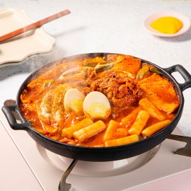 매콤한 우삼겹 즉석 떡볶이 밀키트 (2인분/1130g)