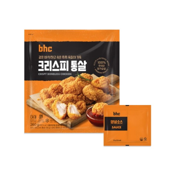 bhc 겉바속촉 크리스피 통살 260g + 양념소스