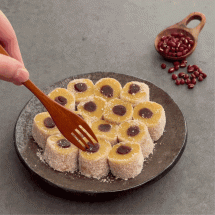 40년전통 돌돌떡 수제 백미&단호박&쑥 600g