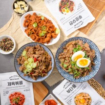 세계 3대 명품돼지 제육볶음 부타동 루로우판 듀록불고기