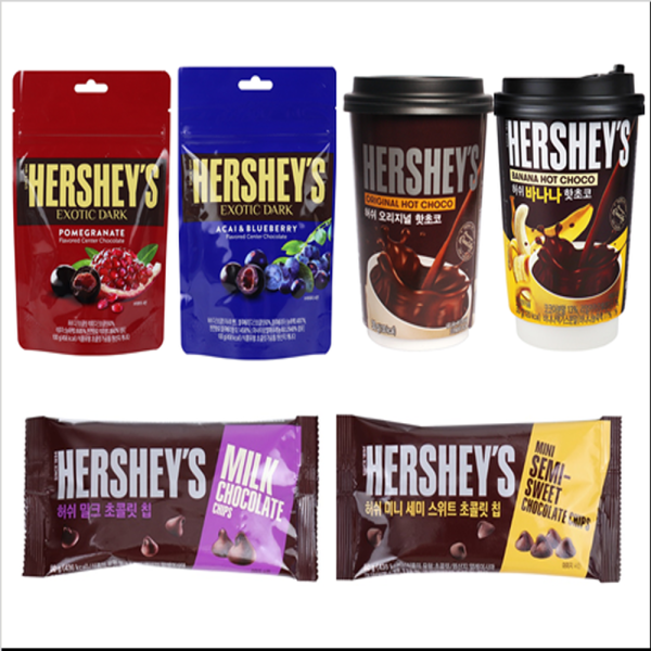 허쉬 간식팩 쿠키 초콜릿칩 핫초코 6종