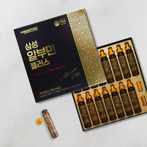 [삼성제약] 알부민 플러스 20ml * 15병 ( 1박스/쇼핑백 증정)