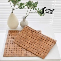 [자연밸류] Cube 썸머 탄화 마작 왕대나무 방석 1+1(총2개) EP-047811