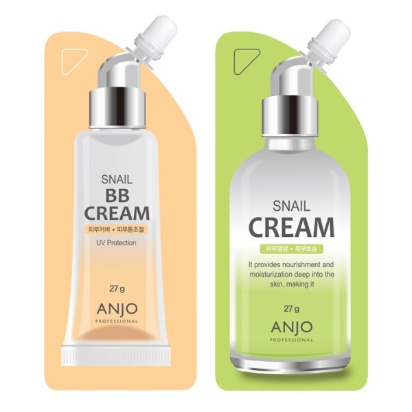 앙쥬 프로페셔날 스네일 비비크림 27g*10개