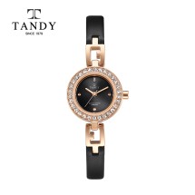 탠디 여성 다이아몬드 시계  DIA-4044 RG-BK