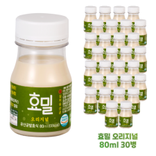 [효밀] 오리지널 [80ml 30병] 생김치유산균 프로바이오틱스