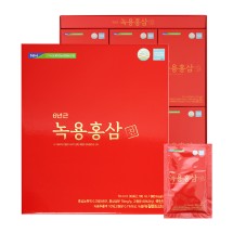 [지리산마천농협] 6년근 녹용홍삼진 70ml X 30포 [쇼핑백 포함]