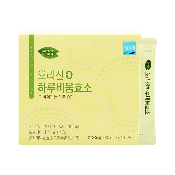 [네이처오리진] 하루비움효소 3g X 60포