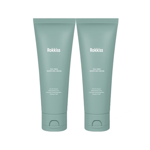 [록키스] 티트리 모이스쳐 크림 100ml,2개입