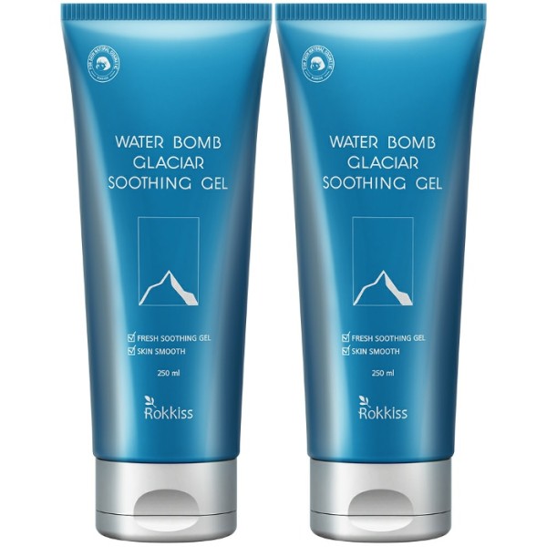 [록키스] 워터밤 빙하수 수딩젤 250ml,2개입