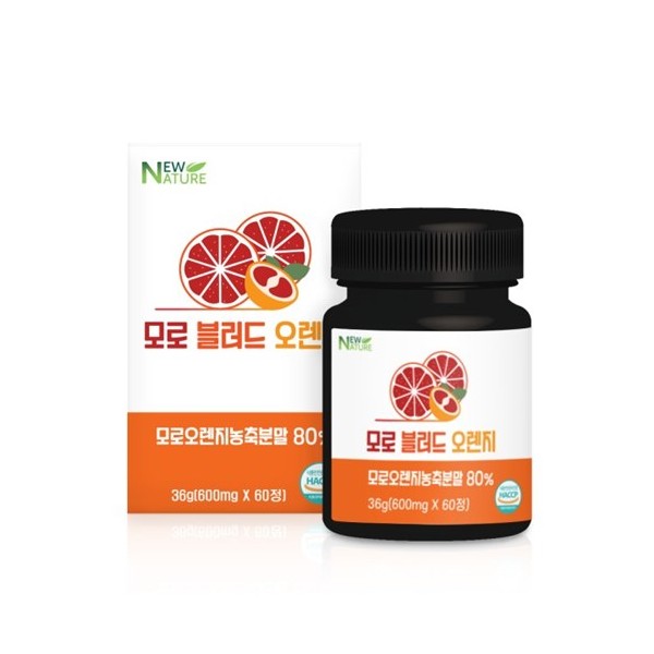 [뉴네이처] 모로블러드 오렌지 (2개월분) 600mg x 60정
