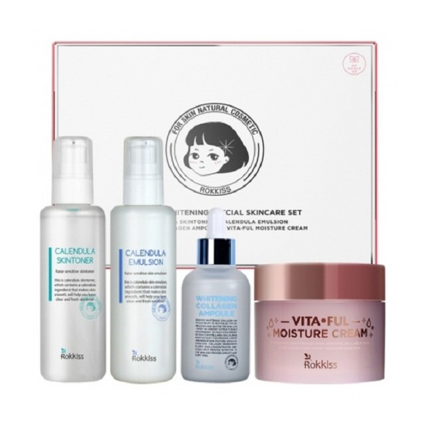 [록키스] 화이트닝 스폐셜 스킨케어 4종 세트