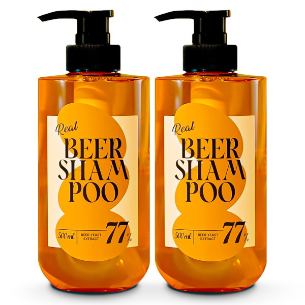 [닥터라파알] 77만 PPM 독일산 맥주효모샴푸 500mL x 2 모발 부드러움 개선