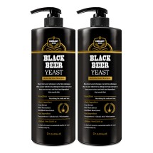 [닥터라파알] 더진한 블랙 맥주효모 탈모샴푸 2L 맥주홉+맥주효모 검은콩 아르기닌 함유 (식약처 인증)