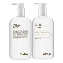 [록키스] 약산성 시카 아토 바디로션 300ml, 2개
