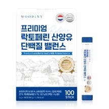 [우디니] 프리미엄 락토페린 산양유 단백질 밸런스 3g x 100포