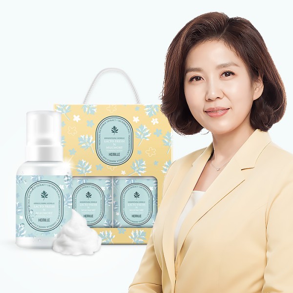 [김소형] 헤밀레 락토프레쉬 앤 쑥 여성청결제 280ml X 2ea