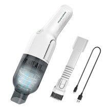 아우라 AURA 울트라 무선 진공 청소기 USB충전 차량용 가정용 화이트