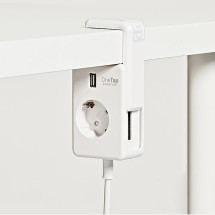 원탭 테이블에 걸어쓰는 충전기 USB 고속충전 멀티탭 1.5M