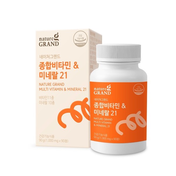 종합비타민&미네랄21 1000mg x 90정
