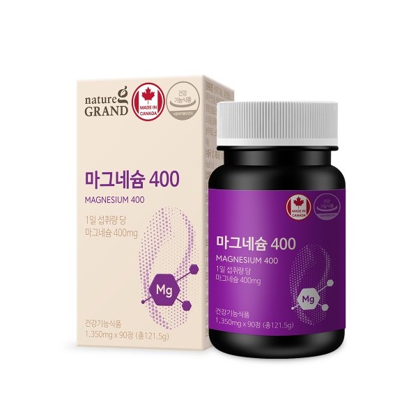 네이처그랜드 마그네슘400 90정