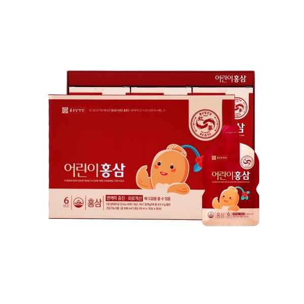 종근당건강 어린이홍삼 20ml 30포