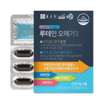 종근당 - 루테인 오메가3 1100mg x 30캡슐