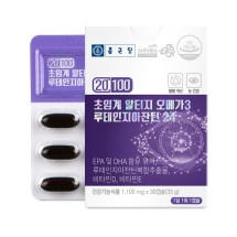 종근당 - 20100 초임계 알티지 오메가3 루테인지아잔틴24 1100mg x 30캡슐