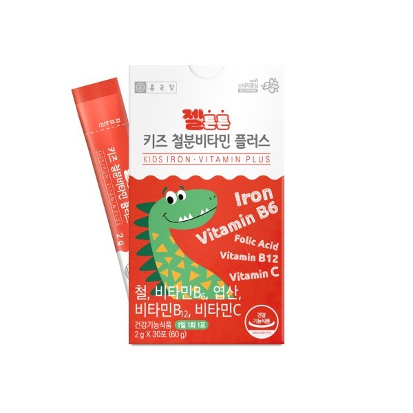 종근당 젤튼튼 키즈 철분비타민 플러스 30포