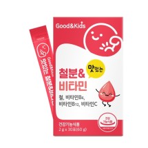 내츄럴플러스 굿앤키즈 맛있는 철분&비타민 30포