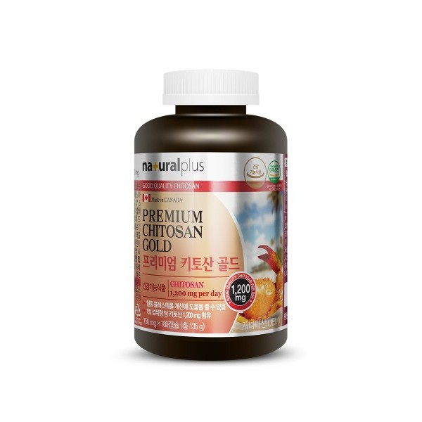 프리미엄 키토산 골드 750mg x 180캡슐