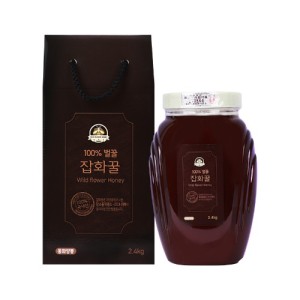 동화양봉 잡화꿀(토종) 2.4kg