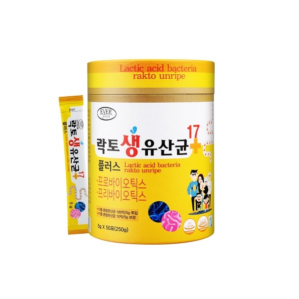 에버그린 락토생유산균17플러스 50포